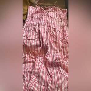 Time and Tru Women's Cross Back Dress with Tiered Skirt